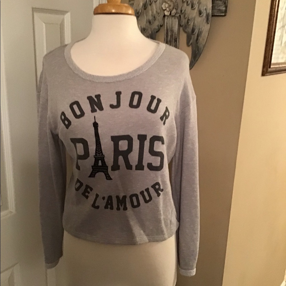 Paris inspired sweatshirt